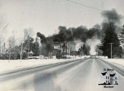 Fire on Queen Street East