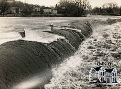 The Dam During a Flood