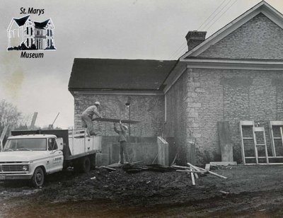 Construction at West Ward School