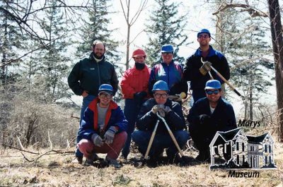 Bush Clearing on the Site of the Canadian Baseball Hall of Fame