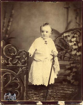 Child with Cane