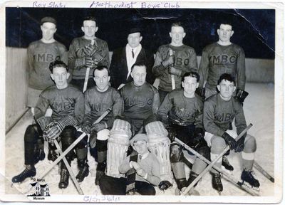 Boys Methodist Club Hockey Team