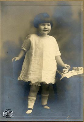 Gerda Larsson as a Child