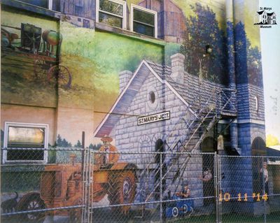 Friendship Centre Painted Mural