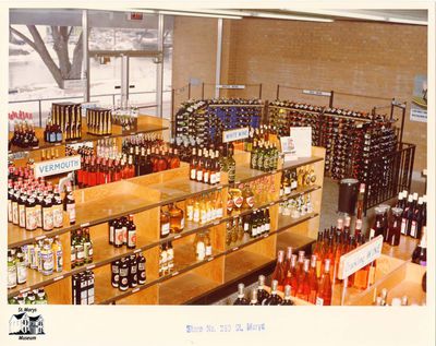 Interior of LCBO