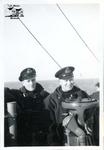 Two Naval Officers on HMCS Stone Town