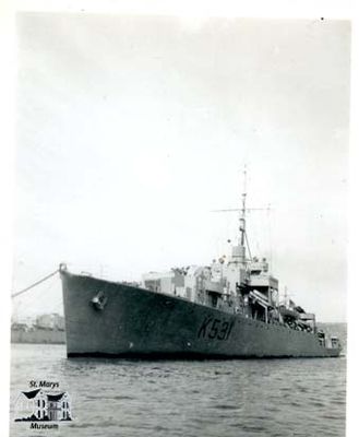 Front View of HMCS Stone Town