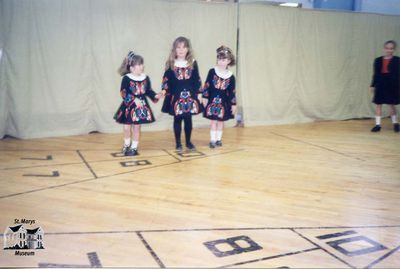 Three Young Dancers