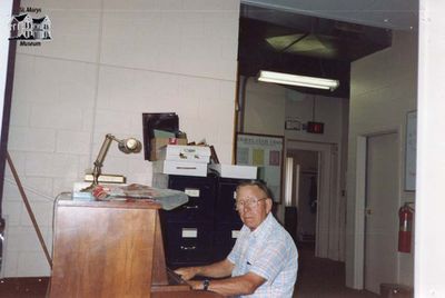 George Harris Playing Piano