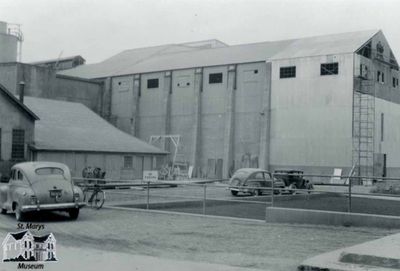 Rock Storage at St. Marys Cement Plant