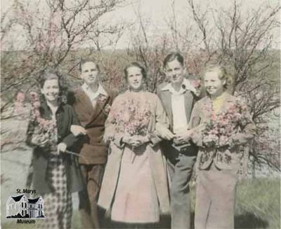 Marg Ready, Ted Rice, Dorothy Markle, Frank Ball & Marian Follick