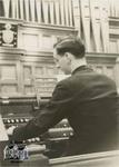 Ewart Bartley Playing the Organ at United Church