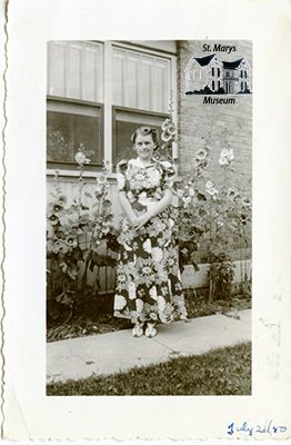 Isabelle Chesterfield Outside Her Family Home