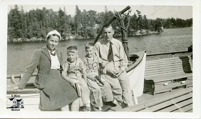 Rutter Family on Dock