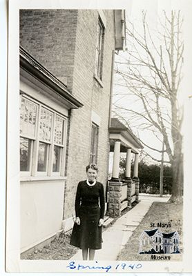 Isabelle Chesterfield Beside Family Home