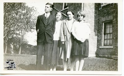 Part of Chesterfield Family with Their Aunt