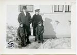 Rutter Family at Their Home in Manitoba