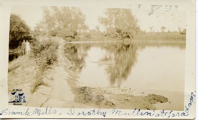 Couple Next to a Dam