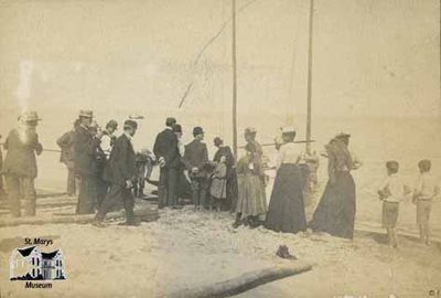 Arrival of Fishing Boat in Grand Bend