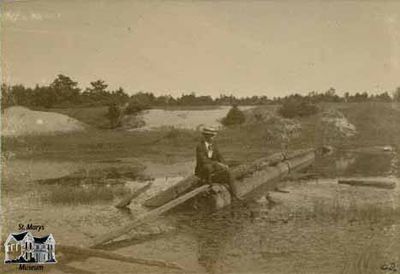 Old Dam on Old River Aux Sable in Grand Bend