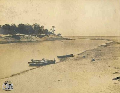 The Mouth of the Aux Sable in Grand Bend