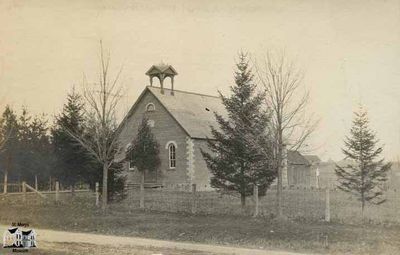 S.S. No. 18 Schoolhouse in Markham Township