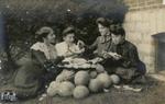 Four Women Eating Melon