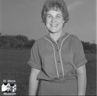 St. Marys Pullets Player, c. 1963