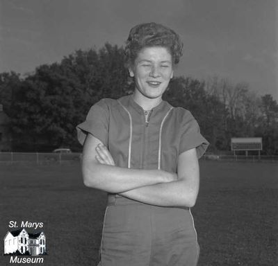 St. Marys Pullets Player, c. 1963