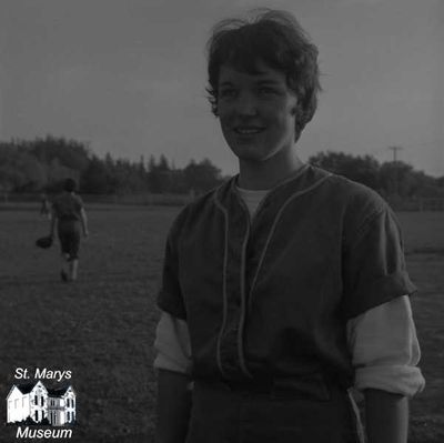 St. Marys Pullets Player, c. 1963