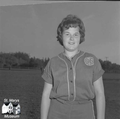 St. Marys Pullets Player, c. 1963