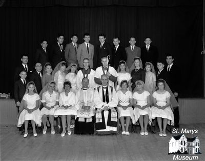 Confirmation at St. James Anglican Church (c. 1963)