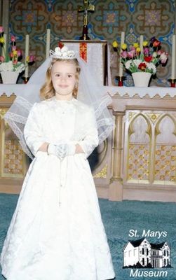 Young Girl at Holy Name of Mary Catholic Church