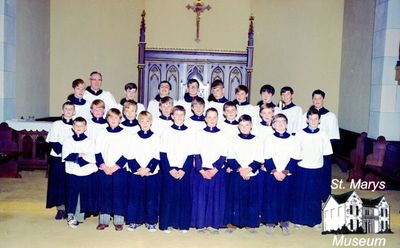 Alter Boys at Holy Name of Mary Church