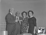 Hospital Auxiliary Receiving a Cheque