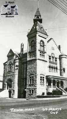 St. Marys Town Hall, ca. 1950