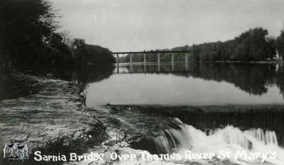 Thames River and Falls, ca. 1950