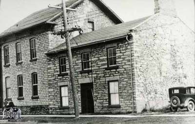 Old CPR Hotel Site, ca. 1945