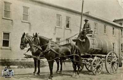 Water Wagon driven by Joe Alberts