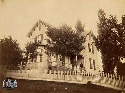 William Andrews' house - 45 Church Street South, ca. 1888