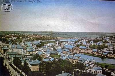 Bird's Eye View of St. Marys