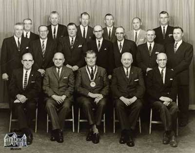 Perth County Council and Officials, 1964