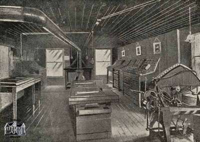 Interior of the St. Marys Argus