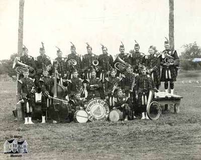 Cement Plant Band, ca. 1915