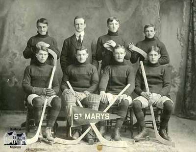 St. Marys Junior Hockey Team, 1909