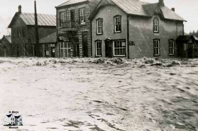 Flood, 1947 - view of Water Street South