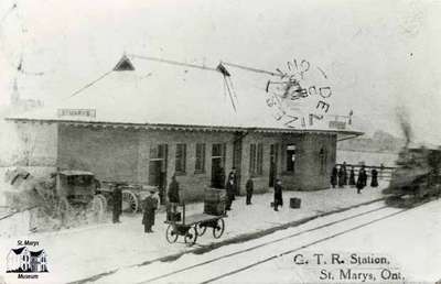 G.T.R. Station, ca. 1909