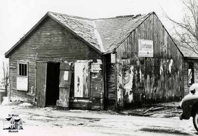 Frame blacksmith shop