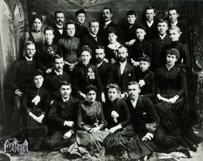 Methodist Church Choir, ca. early 1890s