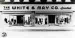 Front of White & May Co.